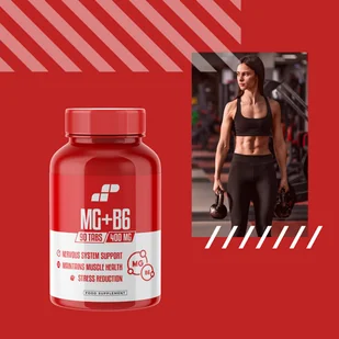 MP Sport Mg + B6 - 90tabs - Magnez + Witamina B6 - Witaminy i minerały dla sportowców - miniaturka - grafika 18