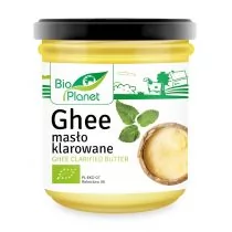 Bio Planet NABIAŁ MASŁO KLAROWANE GHEE BIO 250 g - - Zdrowa żywność - miniaturka - grafika 1