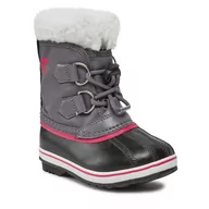 Buty dla dziewczynek - Śniegowce Sorel Childrens Yoot Pac™ Nylon Wp NC1962-561 Pulse/Black - miniaturka - grafika 1