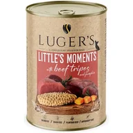 Mokra karma dla psów - Karma dla psa LUGERS Little's Moments z żołądkami wołowymi i dynią 400g - miniaturka - grafika 1