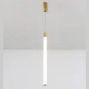 Lampa wisząca Ray P022PL-L10MG3K Maytoni LED 10W 3000K sopel złoty - Lampy sufitowe - miniaturka - grafika 1
