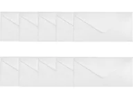 Koperty - Koperta ozdobna 80x160mm Galeria Papieru Pearl biały 150g/m2 10szt. - miniaturka - grafika 1