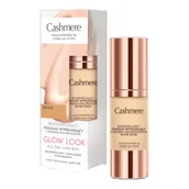 Podkłady do twarzy - DAX Cashmere Glow Look Rozświetlający podkład wypełniający z kwasem hialuronowym, Beige - miniaturka - grafika 1