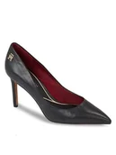 Czółenka - Tommy Hilfiger Szpilki Essential Pointed Pump FW0FW07533 Czarny - miniaturka - grafika 1