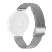Akcesoria do zegarków - Stalowa siatka mesh Rubicon RNBE74- 18 mm srebrny - miniaturka - grafika 1