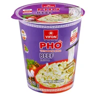 Zupy w płynie - VIFON PHO BO ZUPA Z KLUSKAMI RYŻOWYMI O SM WOŁOWINY 60G KUBEK - miniaturka - grafika 1