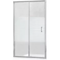 Ścianki i drzwi prysznicowe - Mexen Apia Drzwi Prysznicowe Rozsuwane Pasy 100 CM - miniaturka - grafika 1