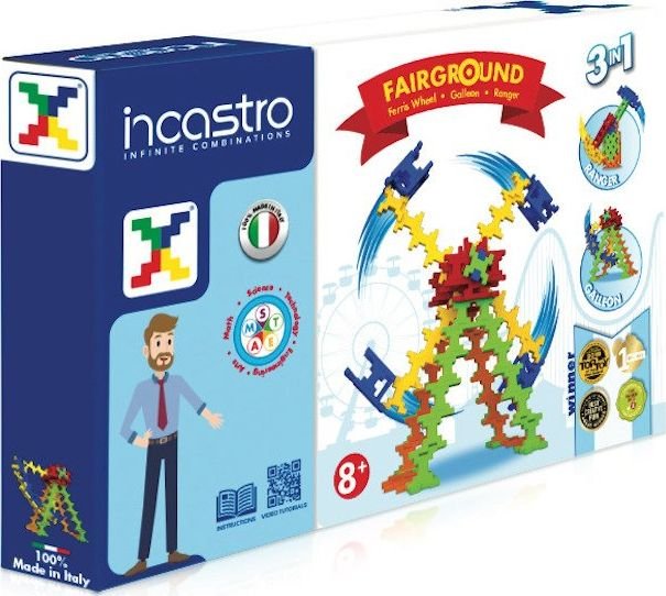 Incastro Incastro Fairground 3w1 150 el. - Klocki konstrukcyjne