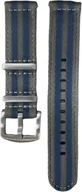 Akcesoria do smartwatchy - INF 20MM oddychający nylonowy pasek do zegarka Huawei Smartwatch Niebieski szary - miniaturka - grafika 1