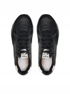 Sneakersy damskie - Pepe Jeans Sneakersy PLS40026 Czarny - miniaturka - grafika 1