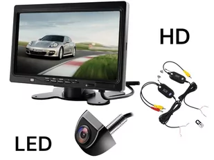 NVOX HM 716 HD monitor zagłówkowy lub wolnostojący LCD 7" z kamerą cofania oraz moduł bezprzewodowy - Car Video - miniaturka - grafika 1