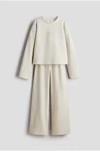 H & M - 2-piece ribbed jersey set - Beżowy - H&M - Swetry dla chłopców H & M - 2-piece ribbed jersey set - Beżowy - H&M - Swetry dla chłopców - miniaturka - grafika 1