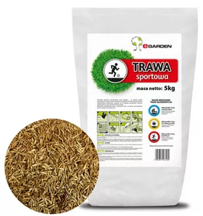 Trawa SPORTOWA 5kg - Bardzo odporna na deptanie - Nasiona i cebule Trawa SPORTOWA 5kg - Bardzo odporna na deptanie - Nasiona i cebule - miniaturka - grafika 1