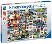 Puzzle - Ravensburger Puzzle 3000 elementów 99 Momentów Kampera VW 4005556160181 - miniaturka - grafika 1