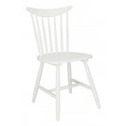 Krzesła - Białe skandynawskie krzesło patyczak - Norto 4X - miniaturka - grafika 1