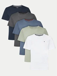 Jack&Jones Komplet 5 t-shirtów Paulos 12277958 Kolorowy Standard Fit - Koszulki męskie - miniaturka - grafika 1