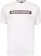 Koszulki męskie - t-shirt męski INDEPENDENT BAR LOGO TEE White - miniaturka - grafika 1