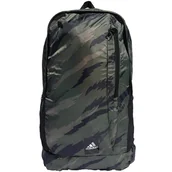 Plecaki - Adidas, Plecak PCKBL Backp HC4765, zielony - miniaturka - grafika 1