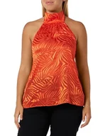 Koszule damskie - Pinko Koszula damska, A97_arancione Rosso, 42 - miniaturka - grafika 1