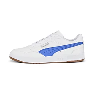 PUMA Męskie trampki Court Ultra Lite, White-Royal Sapphire-Platinum Gray, 40 EU - Trampki męskie - miniaturka - grafika 1