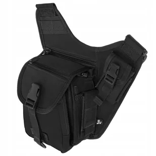 Torba turystyczna podróżna plecak na ramię Mfh Shoulder Bag czarna - Torebki damskie - miniaturka - grafika 1