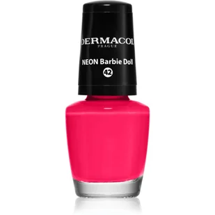 Dermacol Neon neonowy lakier do paznokci odcień 42 Barbie Doll 5 ml - Lakiery do paznokci - miniaturka - grafika 1