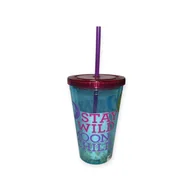 Kubki dla dzieci - Kolorowy kubek ze słomką - miniaturka - grafika 1