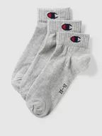 Skarpetki męskie - Skarpety z detalem z logo, w zestawie 3 szt., model „Quarter Sock” - miniaturka - grafika 1