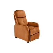 Fotele - Rozkładany Fotel Wypoczynkowy Felipe 2 Cynamonowy Halmar - miniaturka - grafika 1