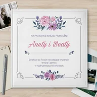 Albumy fotograficzne - Duży album na zdjęcia z nadrukiem dla przyjaciółki - miniaturka - grafika 1
