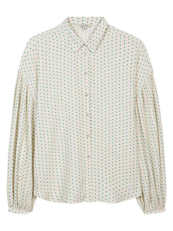 Herrlicher Koszula w kolorze beżowym