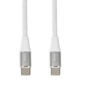 Kable USB - IBOX KABEL I-BOX USB TYP-C 60W 2M PD/QC BIAŁY - miniaturka - grafika 1