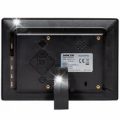 Ramki cyfrowe do zdjęć - Cyfrowa ramka do zdjęć 7'' 1024x600 czytnik SD USB 2.0 MP3 RMVB zegar alarm - miniaturka - grafika 1