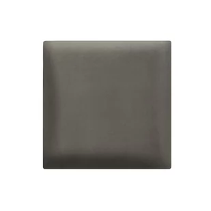 Panel ścienny 30 x 30 cm tapicerowany 3D Wezgłowie w kolorze siwym - Meble modułowe i akcesoria - miniaturka - grafika 1