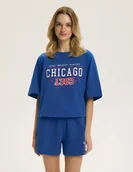 Piżamy damskie - Piżama damska Kellie Bloovii niebieski L - miniaturka - grafika 1