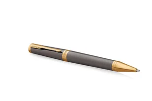 Długopis Parker Ingenuity Grey GT - 2213728 - Zestawy piśmiennicze - miniaturka - grafika 1
