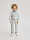 Spodenki dla niemowląt - Reserved - Elegancki komplet - jasnoszary - miniaturka - grafika 1