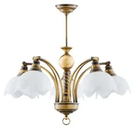 Lampy sufitowe - Jupiter lampa sufitowa mosiądz 5 JR-5 Jupiter // Rabaty w koszyku i  od 299zł ! - miniaturka - grafika 1