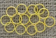 Biżuteria - akcesoria - [201007] Ogniwka otwarte 8mm kolor złoty 50szt - miniaturka - grafika 1