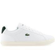 Buty sportowe męskie - Buty Lacoste L-Spin Deluxe 744CMA0024-1R5 - białe - miniaturka - grafika 1