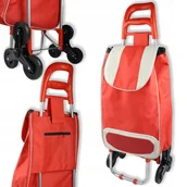 Torby i wózki na zakupy - WÓZEK NA ZAKUPY 25 L TORBA LEKKI POJEMNY NA KÓŁKACH DO SCHODÓW MOCNY - miniaturka - grafika 1