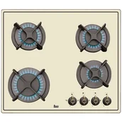 Płyty gazowe do zabudowy - Teka ER 60 4G AI AL Kremowy - miniaturka - grafika 1
