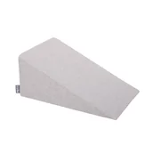 Place zabaw - KiddyMoon Piankowy plac zabaw PPZ-221 jasnoszary klin L Zabawka plac zabaw - miniaturka - grafika 1