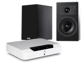 Zestawy stereo - Bluesound POWERNODE EDGE (biały) + Tesi 2 (czarny) - miniaturka - grafika 1