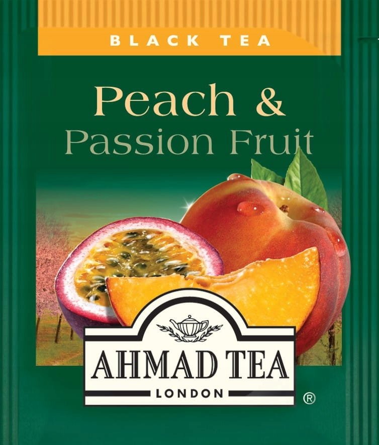 Ahmad Tea Herbata Czarna Brzoskwinia Marakuja 500 kopert Peach & Passion