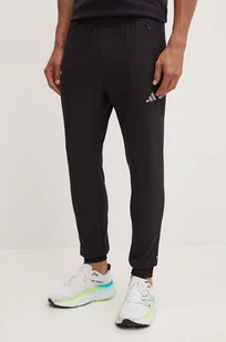 adidas spodnie dresowe kolor czarny gładkie JD8733 - Spodnie męskie - miniaturka - grafika 1