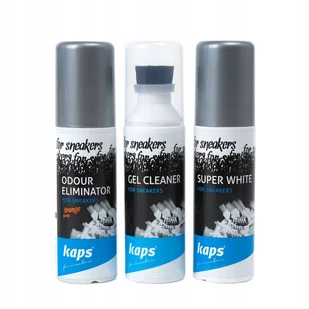 Zestaw do czyszczenia białych butów Kaps 3in1 - Środki do obuwia i ubrań - miniaturka - grafika 1