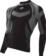 Koszulki sportowe męskie - Sesto Senso Koszulka termoaktywna Sesto Senso Thermo Active Grigio Man 2019 - miniaturka - grafika 1