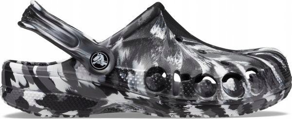 Męskie Lekkie Klapki Chodaki Crocs Baya Marbled 206935 Clog 48-49