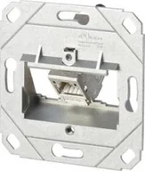 Gniazdka elektryczne - Metz METZ CONNECT C6Amodul 1-portowe gniazdo 180M UP0, czysta biel RAL9010 - miniaturka - grafika 1